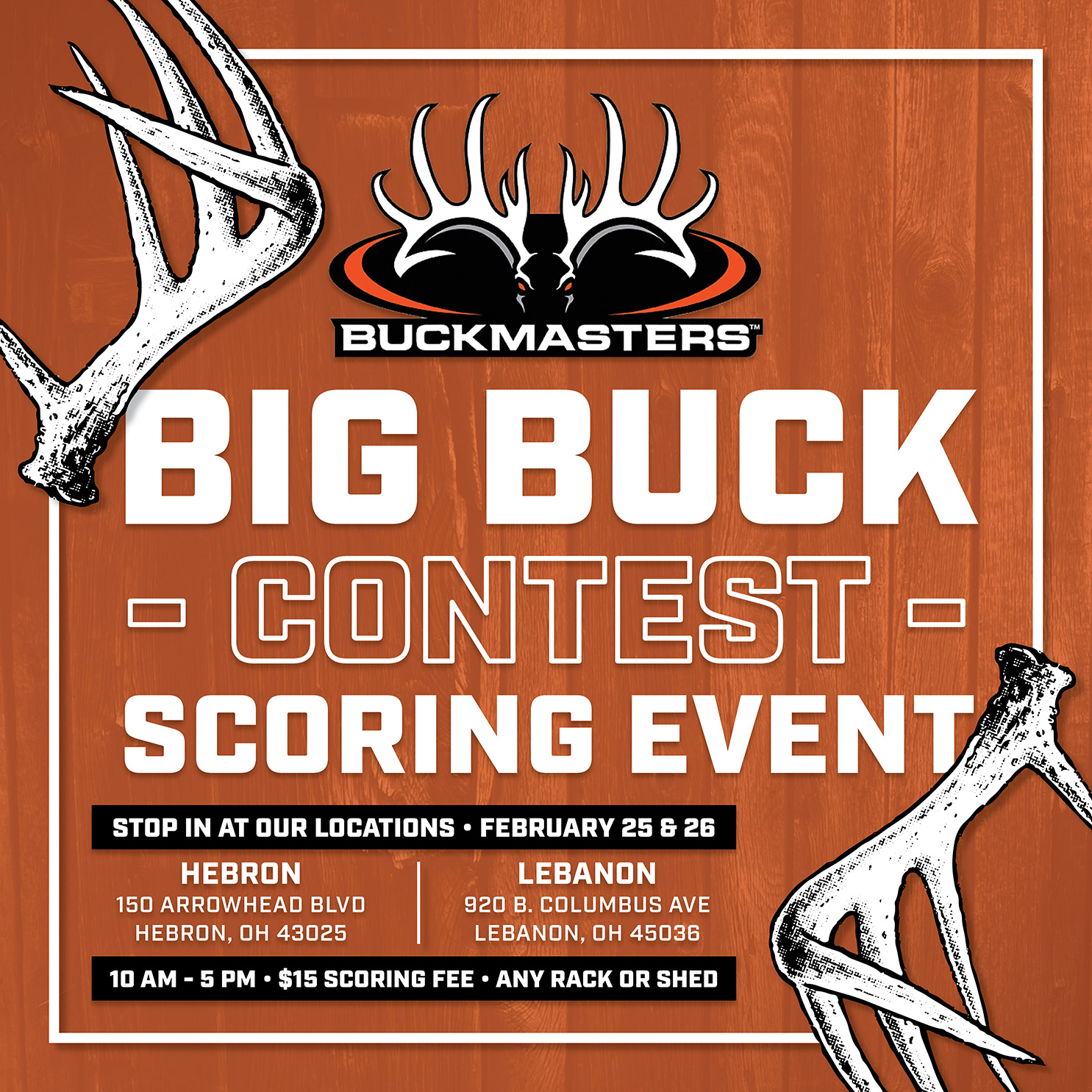 2023 Buckmaster Scoring Event