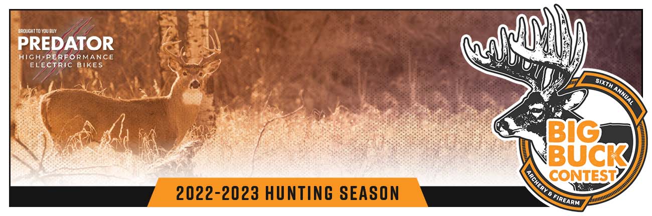 Big Buck Contest Web Banner