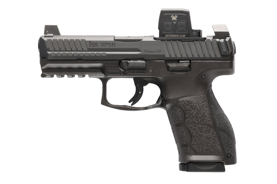 HK VP9A1 K OE 9mm Pistol with Vortex Defender CCW