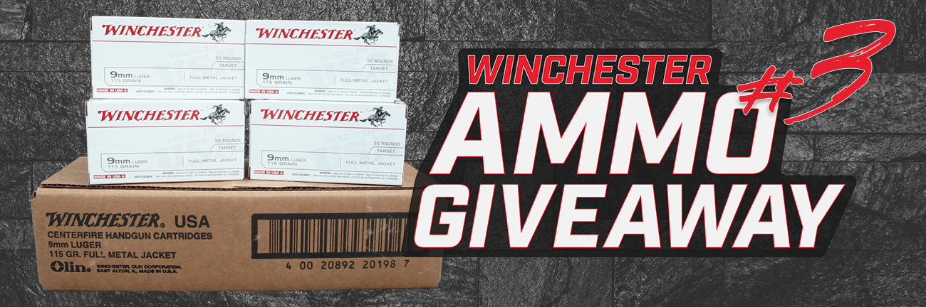 Win 500 Rounds of Winchester 9mm Ammo