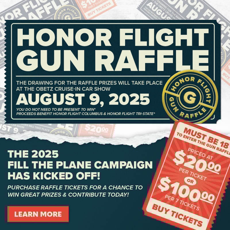 2025 Honor Flight Gun Raffle