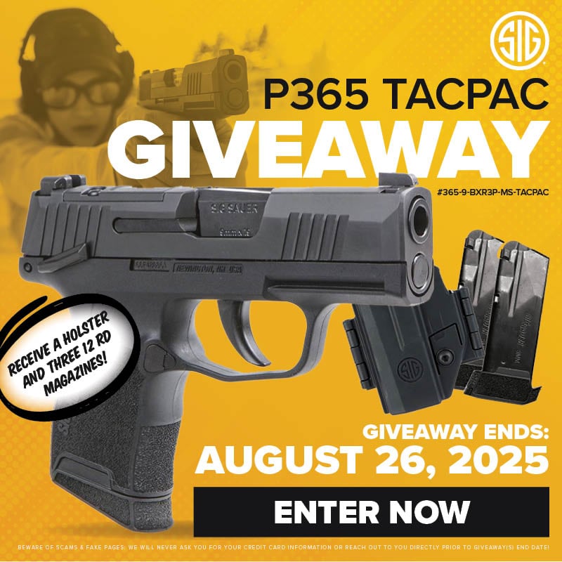 SIG SAUER P365 9MM TacPac