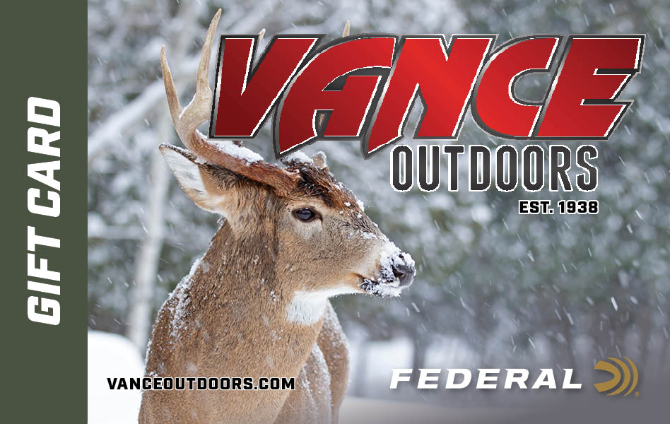 Vance Outdoors 2025 Holiday Gift Card