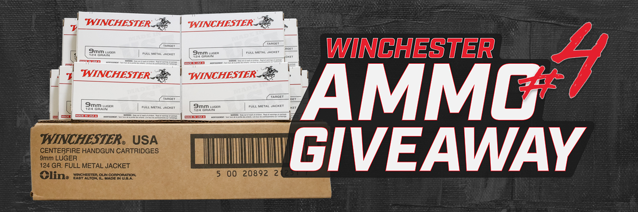 Win 500 Rounds of Winchester 9mm Ammo