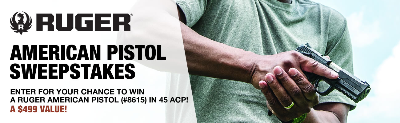 Ruger American Pistol Giveaway