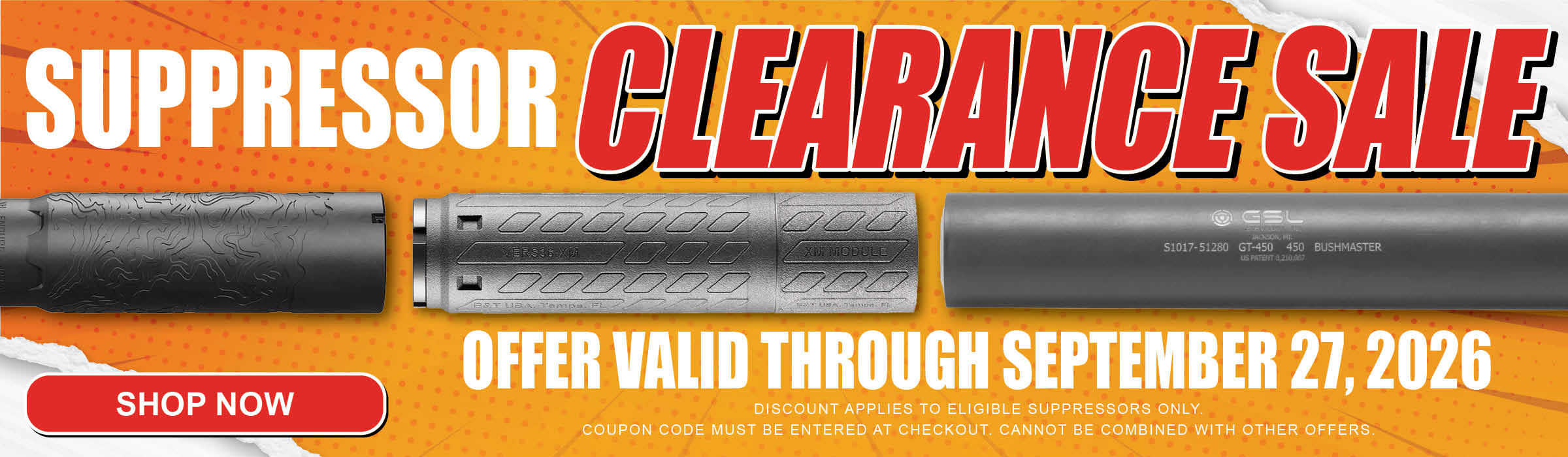 Suppressor Clearance