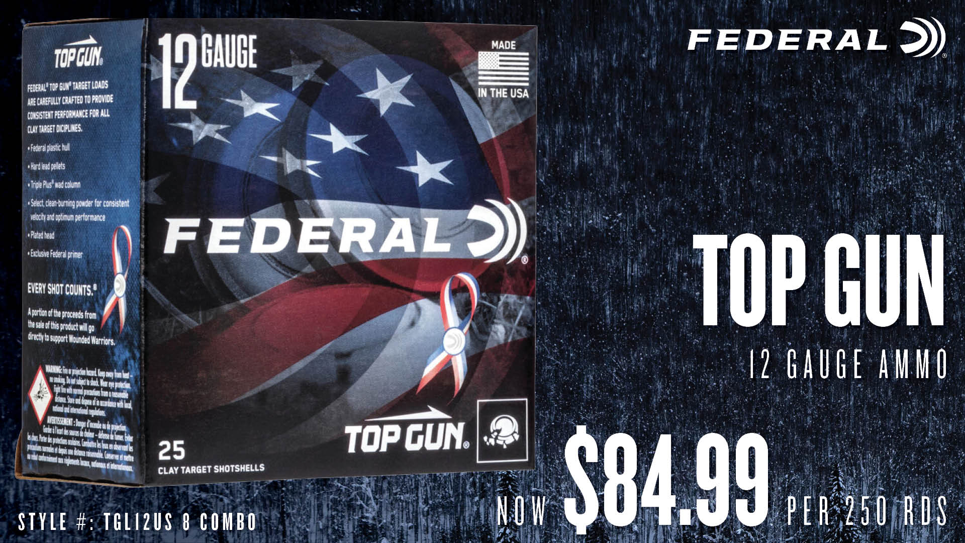 FEDERAL TOP GUN COMBO