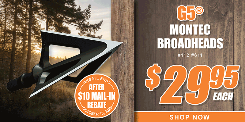 G5 Montec Broadheads - MF
