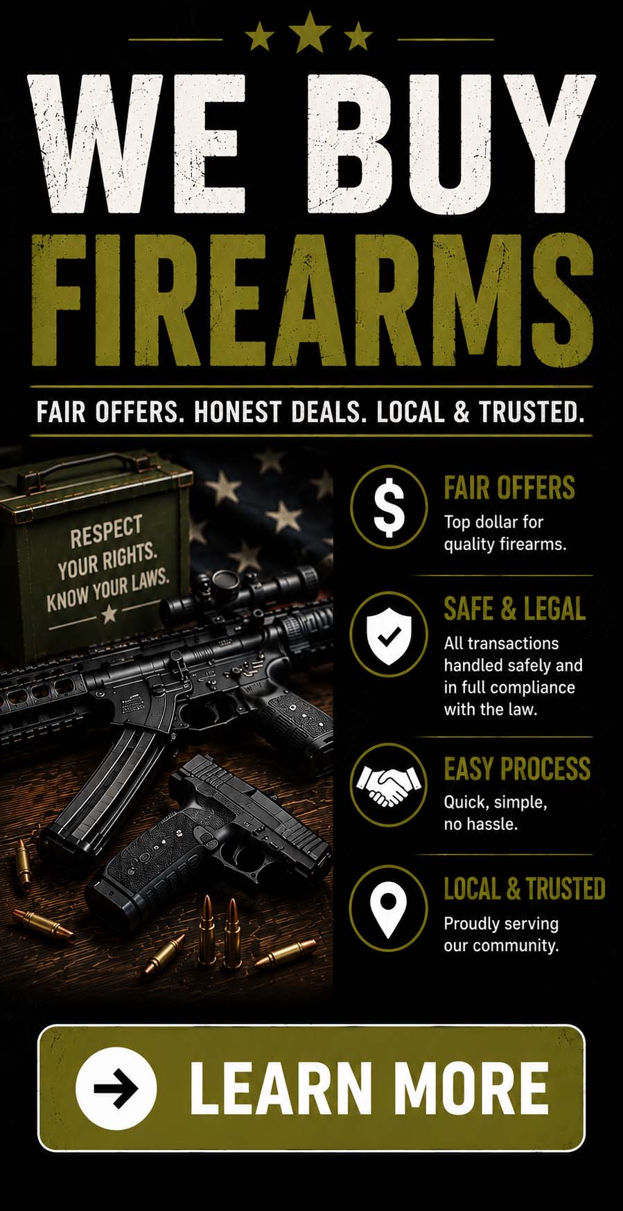 We Buy Firearms