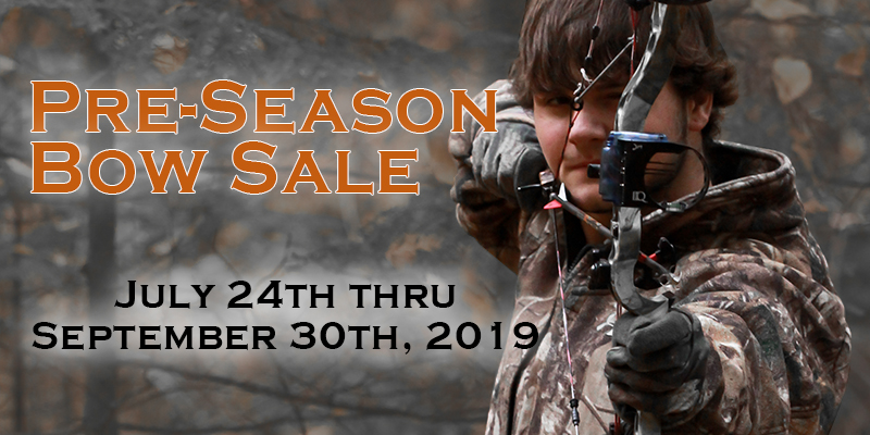 Special: Pre-Season Bow Hunting Sale 2019