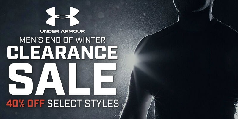 under armour winter sale