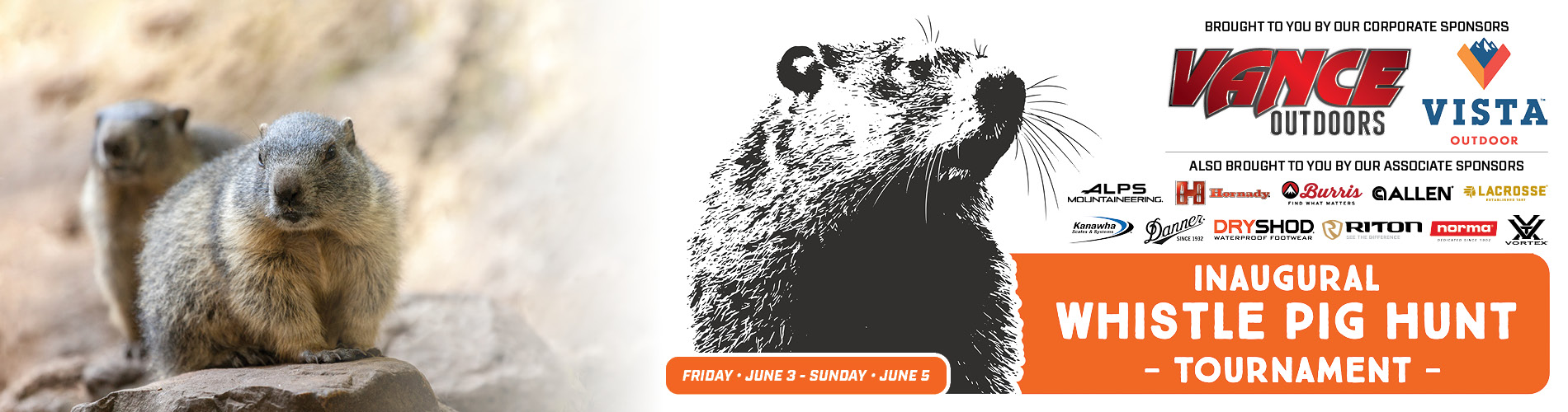 Inaugural Whistle Pig Hunting Tournament