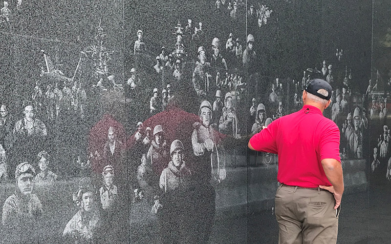 Korean Memorial Wall