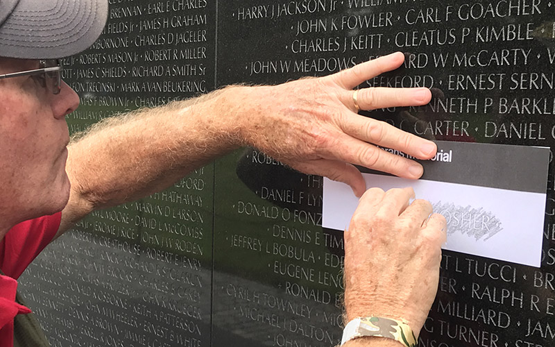 Vietnam Memorial Wall #1