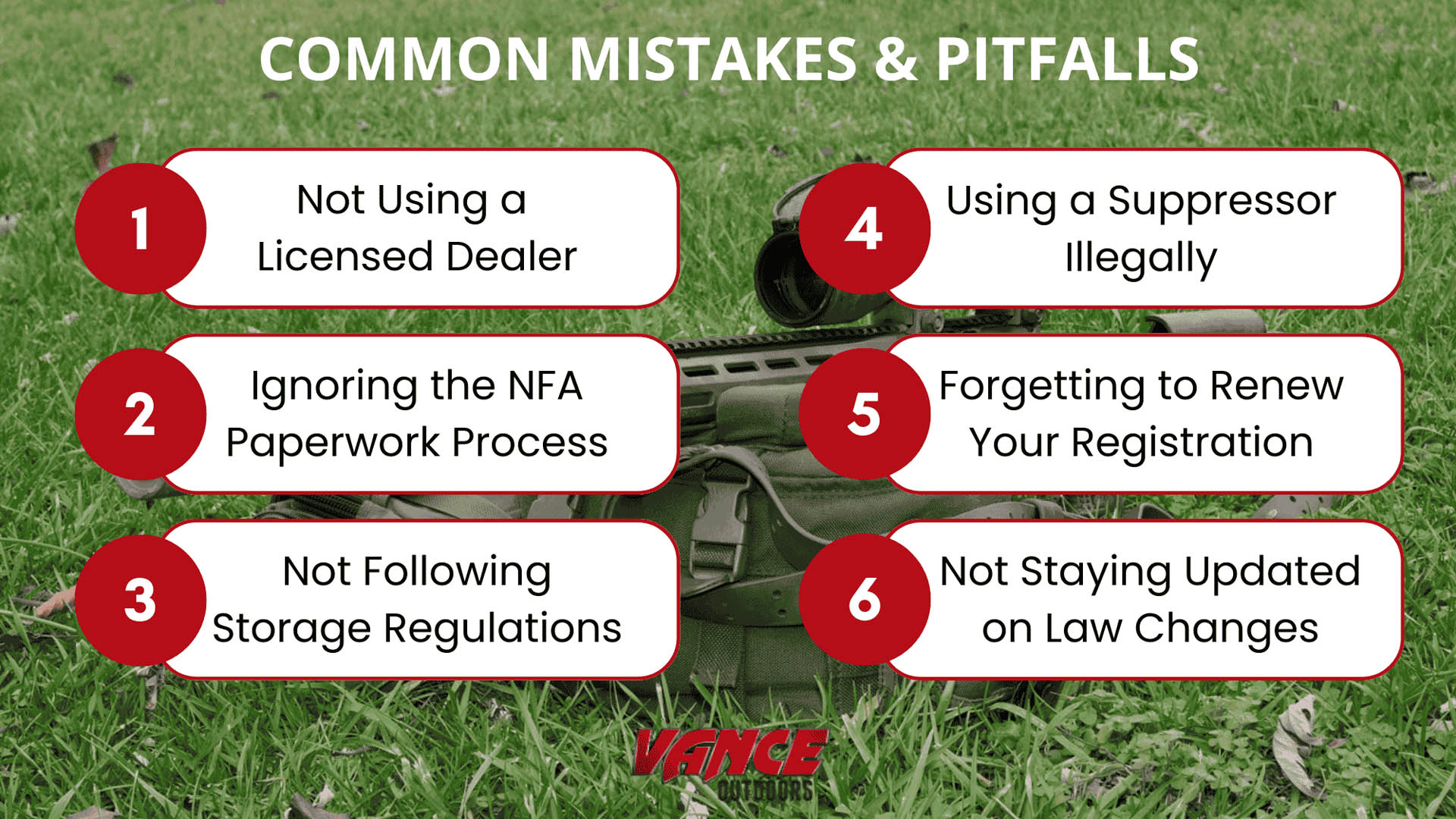 Common mistakes and legal pitfalls