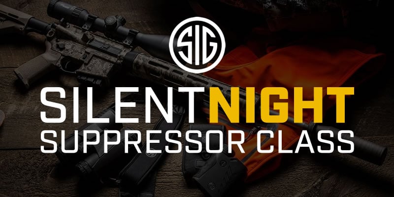 Sig Silent Night Suppressor Course
