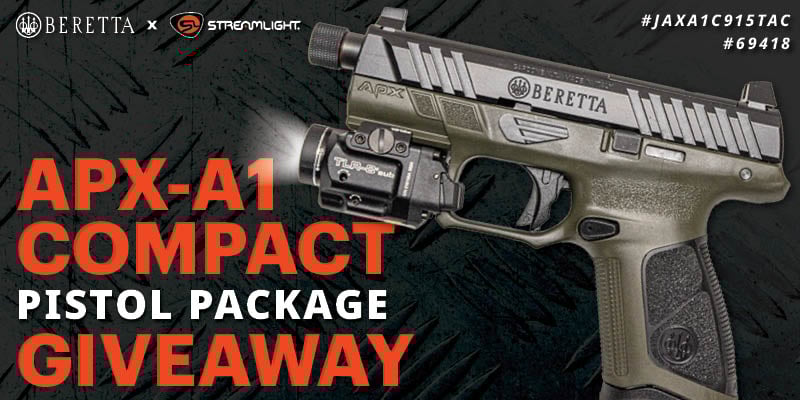 Beretta APX-A1 Compact Tactical 9mm + Streamlight TLR-8 Light & Laser