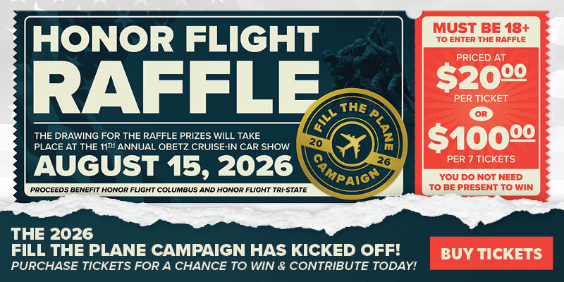 Honor Flight Gun Raffle Giveaway