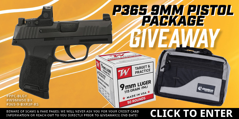SIG SAUER P365 9MM Pistol Package