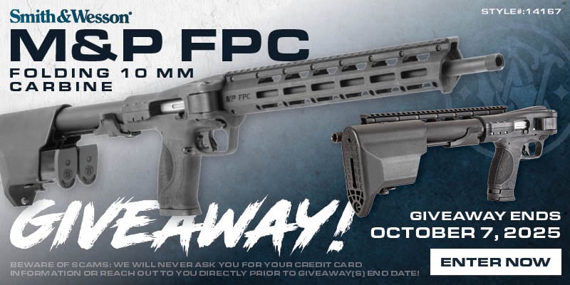 S&W M&P FPC 10mm Pistol with 16.5 inch Barrel